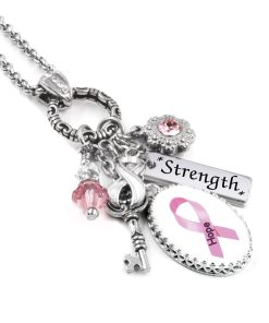 Breast Cancer Awareness Necklace